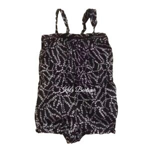 BabyGap Girl’s Black & White  Romper, 3 Years